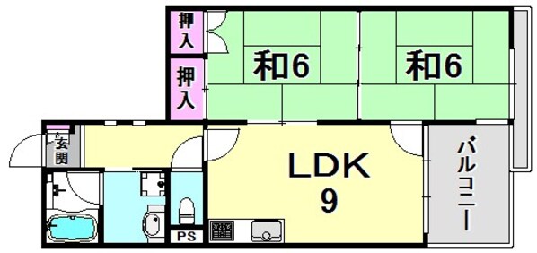 アビタ　コシキイワの物件間取画像